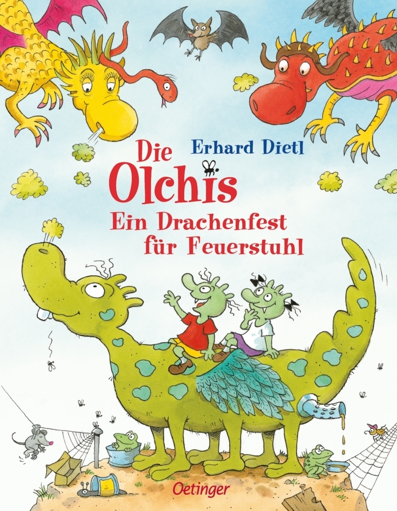 Erhard Dietl: Die Olchis. Ein Drachenfest für Feuerstuhl - gebunden