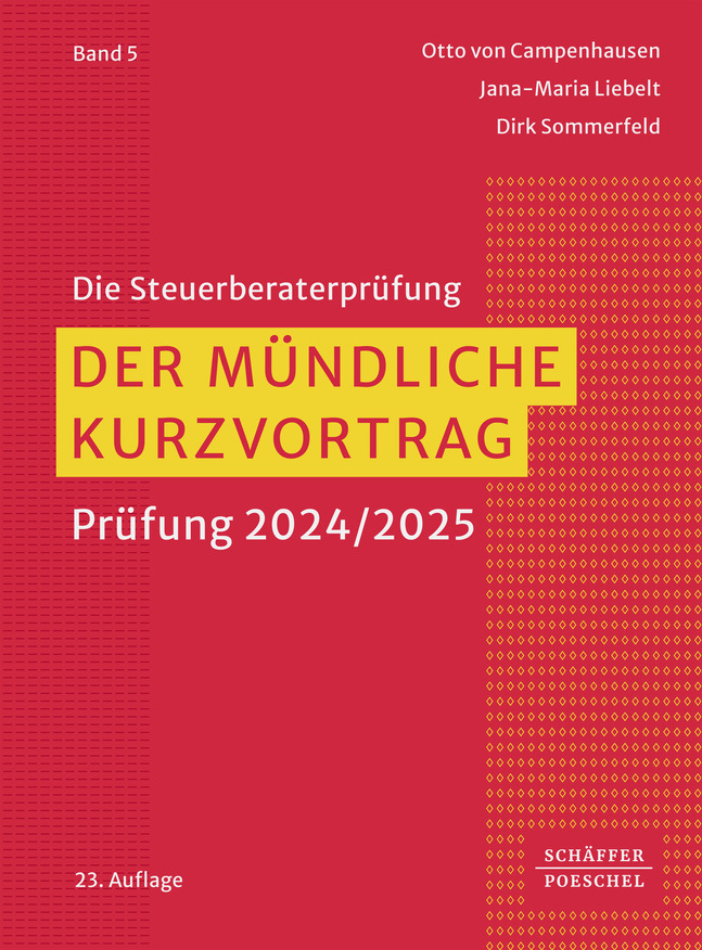 Dirk Sommerfeld: Der mündliche Kurzvortrag - Taschenbuch