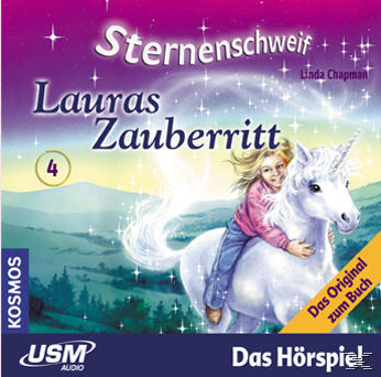 Linda Chapman: Sternenschweif (Folge 4) - Lauras Zauberritt (Audio-CD). Folge.4, 1 Audio-CD - CD