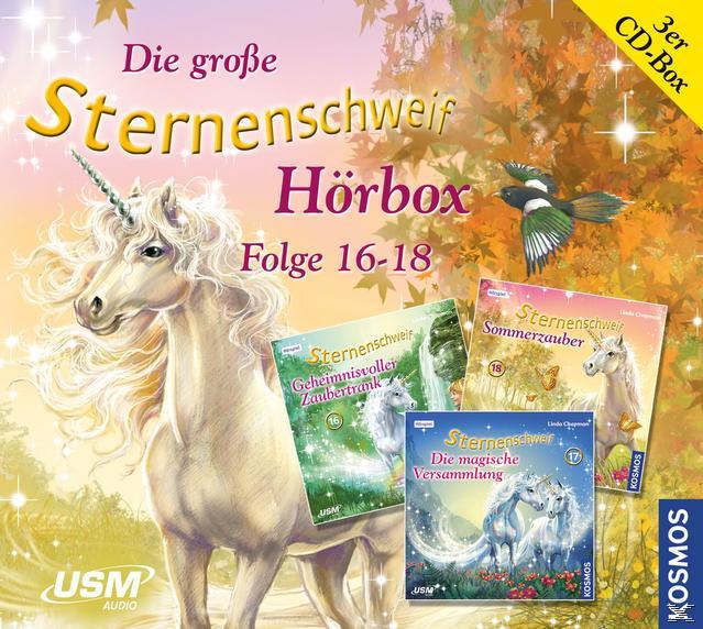 Linda Chapman: Die große Sternenschweif Hörbox Folgen 16-18. Folge.16-18, 3 Audio-CD - CD