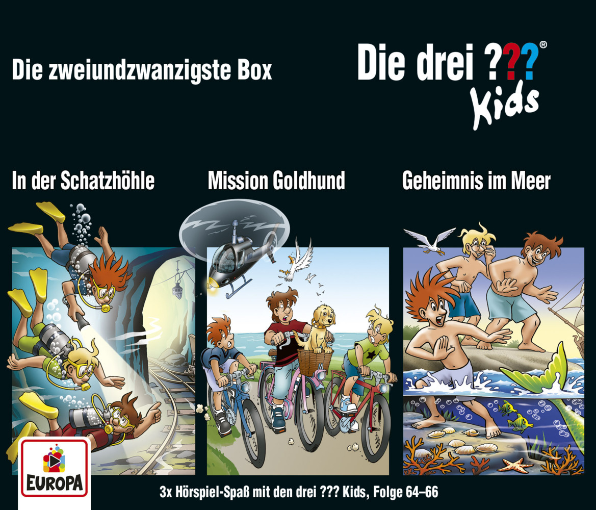 Die drei ??? Kids - 3er Box, 3 Audio-CD - CD