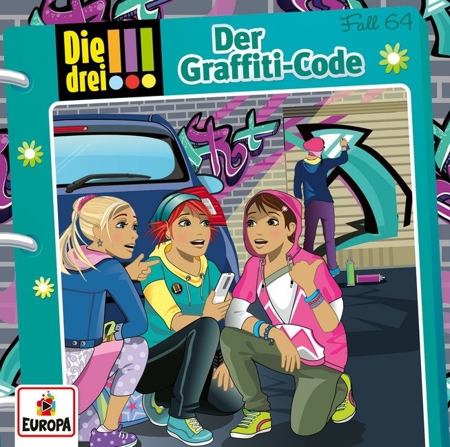 Die drei !!! - Der Graffiti-Code, 1 Audio-CD - CD