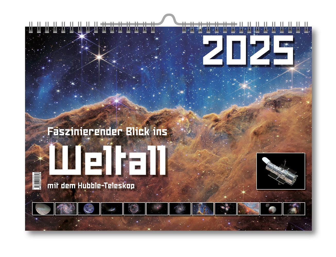 VDM Heinz Nickel: Faszinierende Blick ins Weltall mit dem Hubble-Teleskop 2025 - A2-Wandkalender