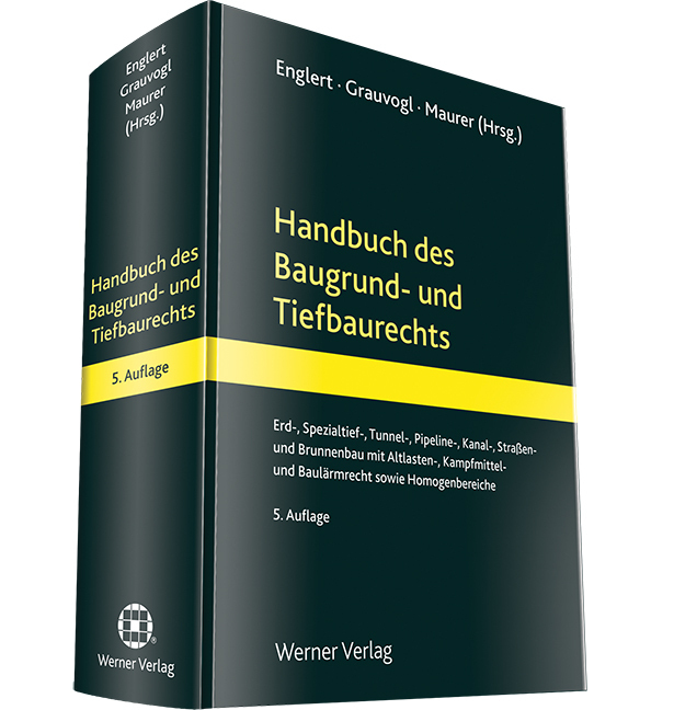 Handbuch des Baugrund- und Tiefbaurechts - gebunden