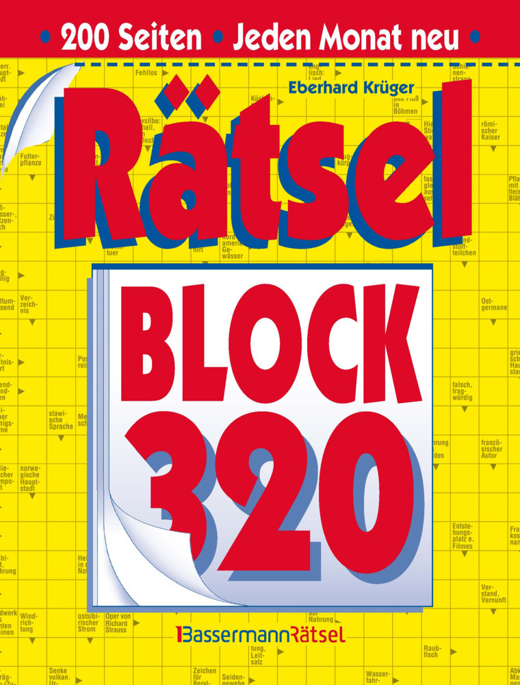 Eberhard Krüger: Rätselblock 320 - Taschenbuch