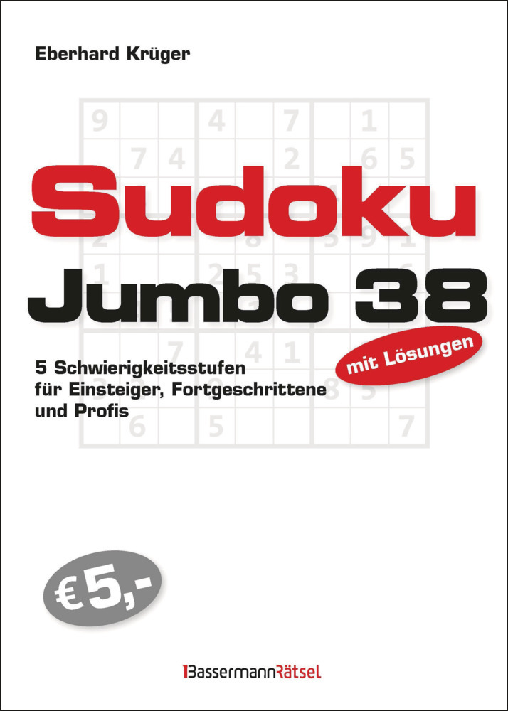 Eberhard Krüger: Sudokujumbo 38 - Taschenbuch