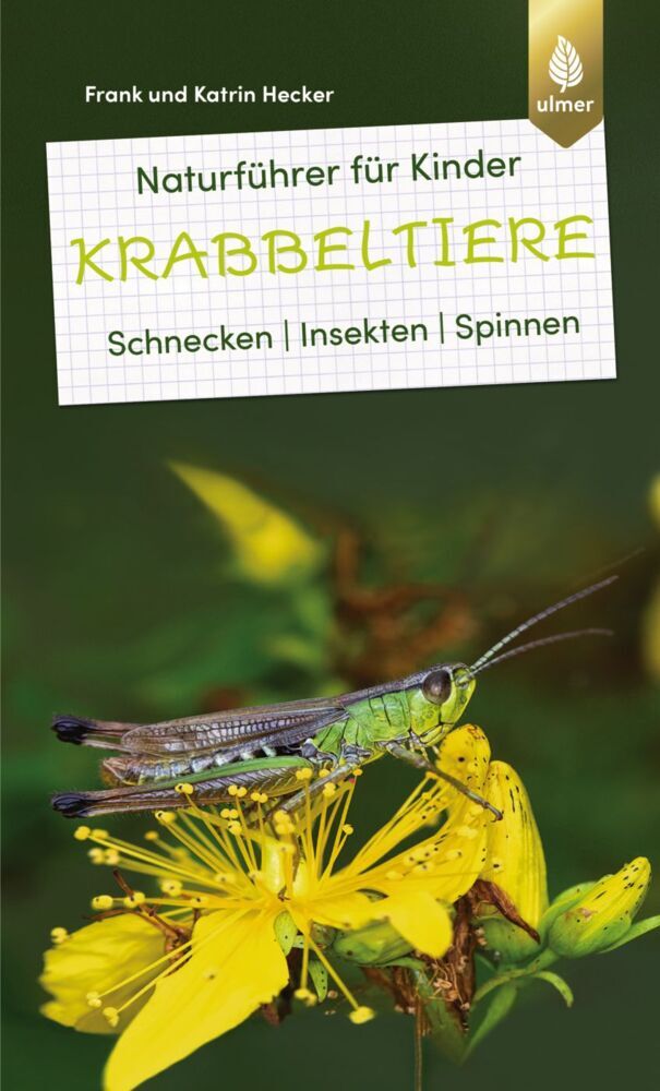 Frank und Katrin Hecker: Naturführer für Kinder: Krabbeltiere - Taschenbuch