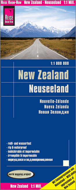 Reise Know-How Landkarte Neuseeland / New Zealand (1:1.000.000)