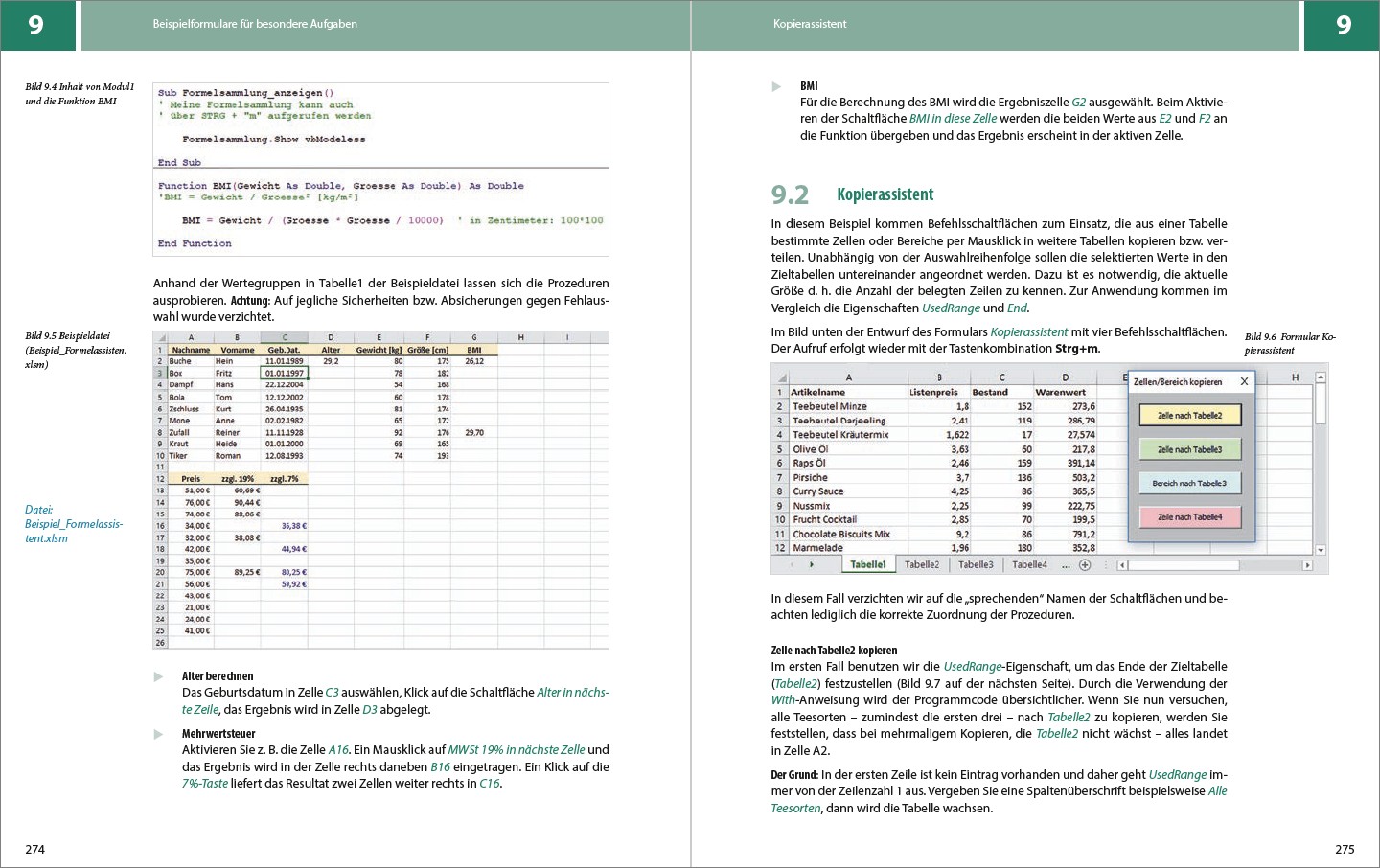 Dieter Klein: VBA mit Excel - Der leichte Einstieg: Vom ersten Makro zur eigenen Eingabemaske - Für Excel 2010 bis 2021, 365 - Taschenbuch