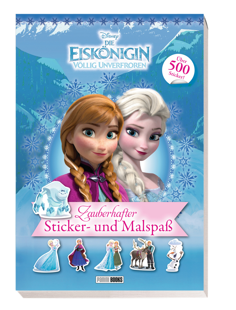 Panini: Disney Die Eiskönigin Völlig unverfroren: Zauberhafter Sticker- und Malspaß - Taschenbuch