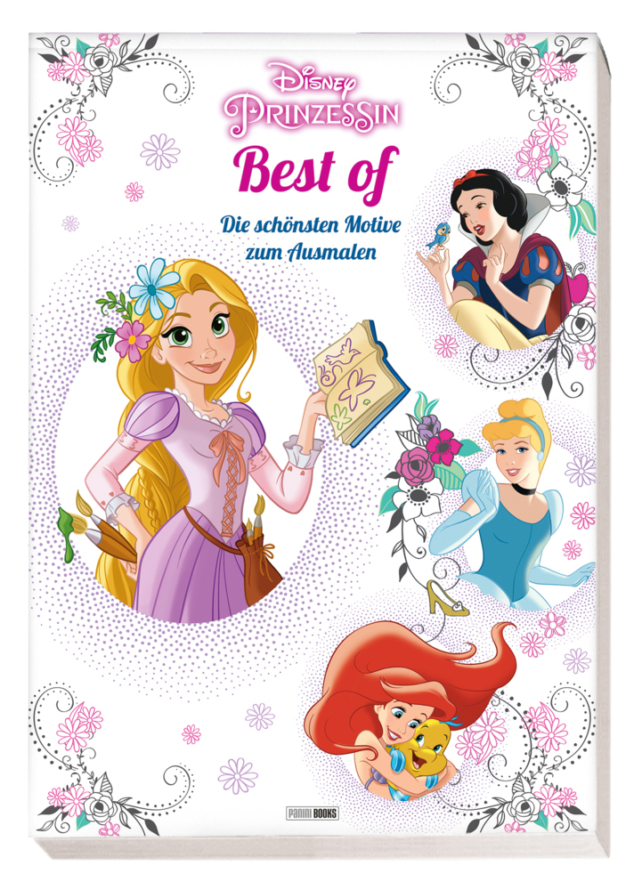 Panini: Disney Prinzessin Best of: Die schönsten Motive zum Ausmalen - Taschenbuch