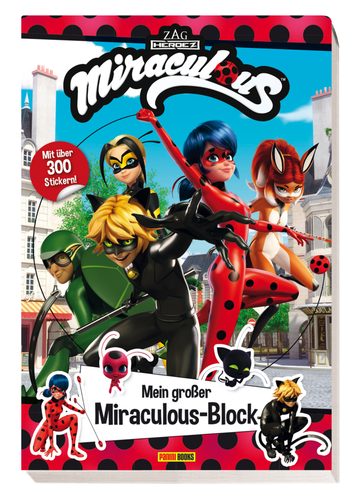 Panini: Miraculous: Mein großer Miraculous-Block - Taschenbuch