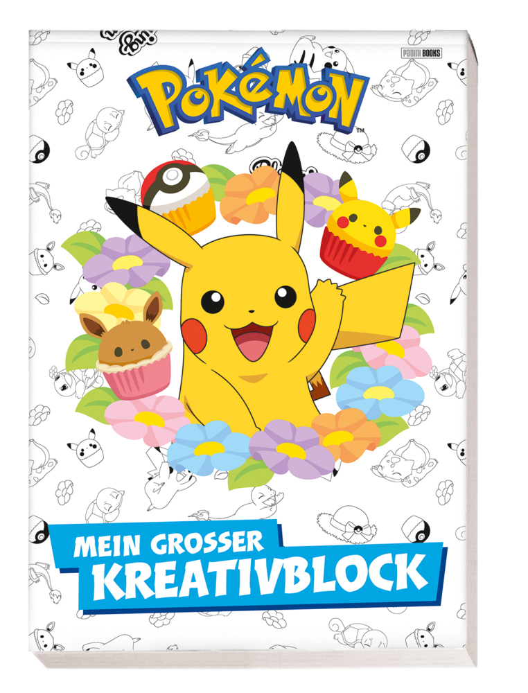 Panini: Pokémon: Mein großer Kreativblock - Taschenbuch