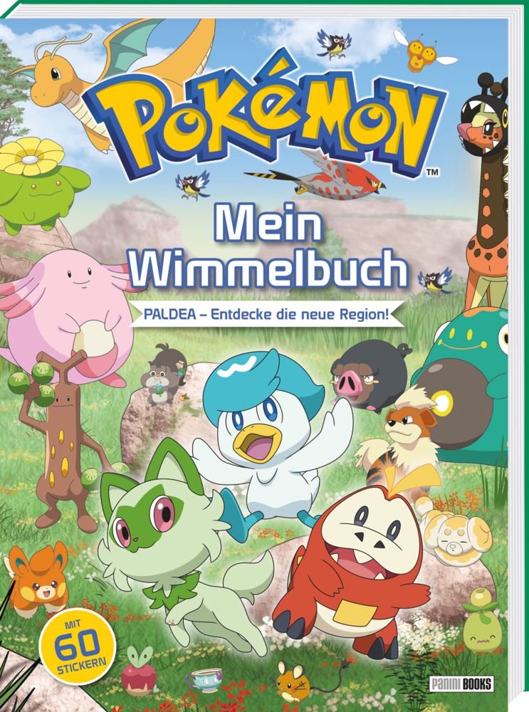 Pokémon: Pokémon: Mein Wimmelbuch: Paldea - Entdecke die neue Region! - gebunden