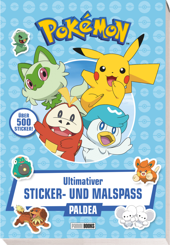 Pokémon: Pokémon: Ultimativer Sticker- und Malspaß Paldea - Taschenbuch