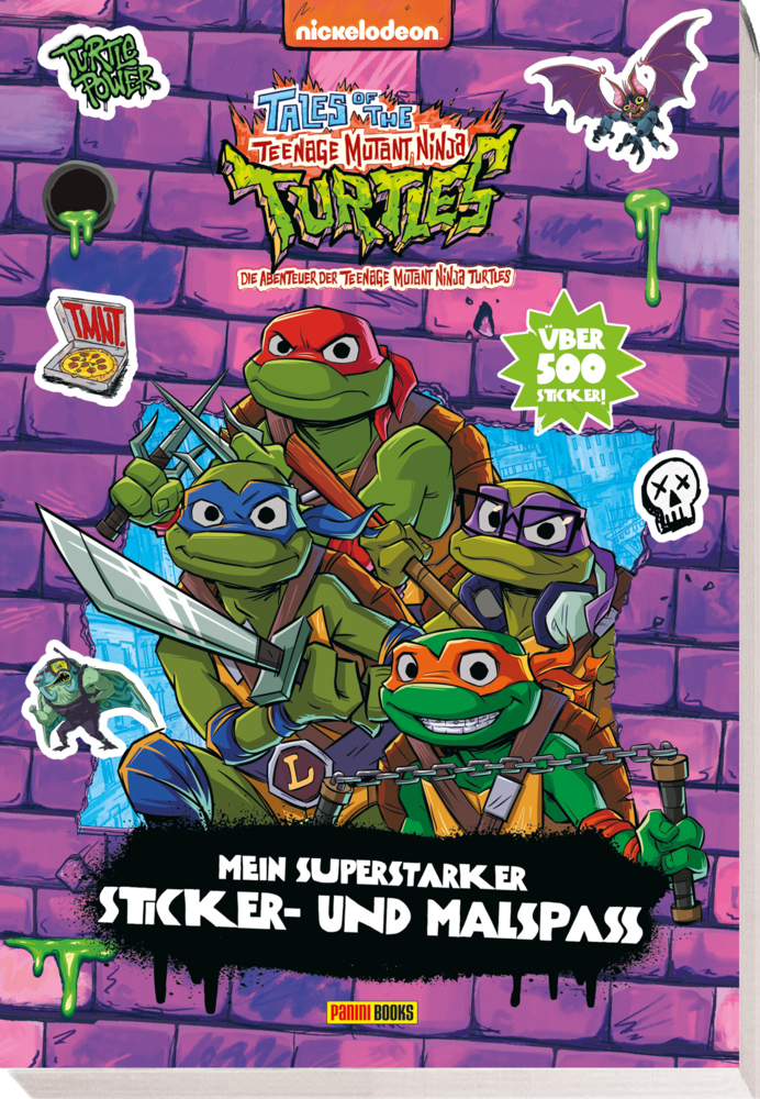 Panini: Tales of the Teenage Mutant Ninja Turtles: Mein superstarker Sticker- und Malspaß - Taschenbuch