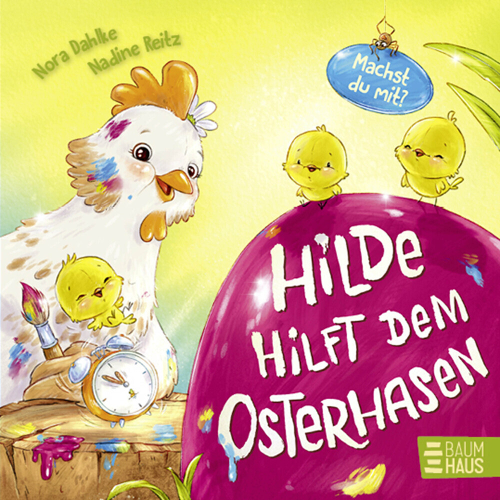 Nora Dahlke: Hilde hilft dem Osterhasen (Pappbilderbuch) - gebunden