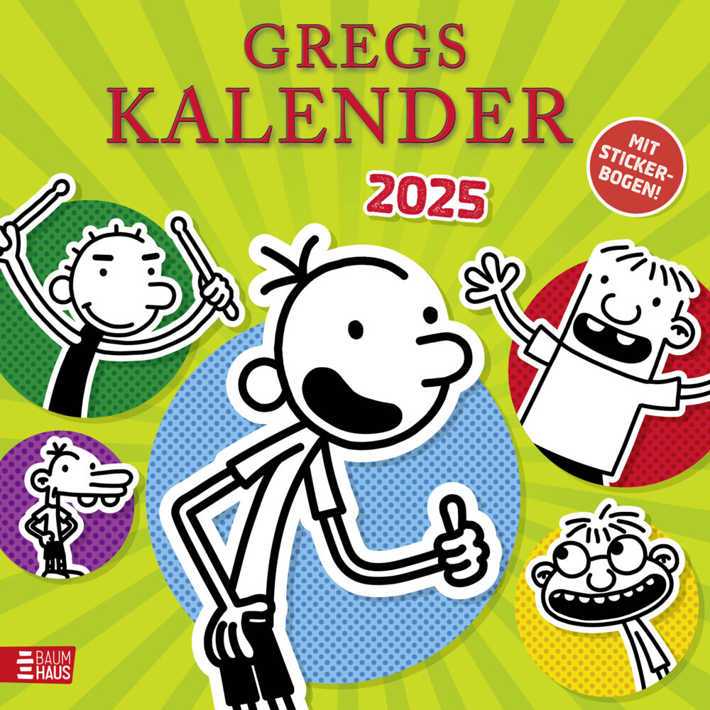 Jeff Kinney: Gregs Kalender 2025