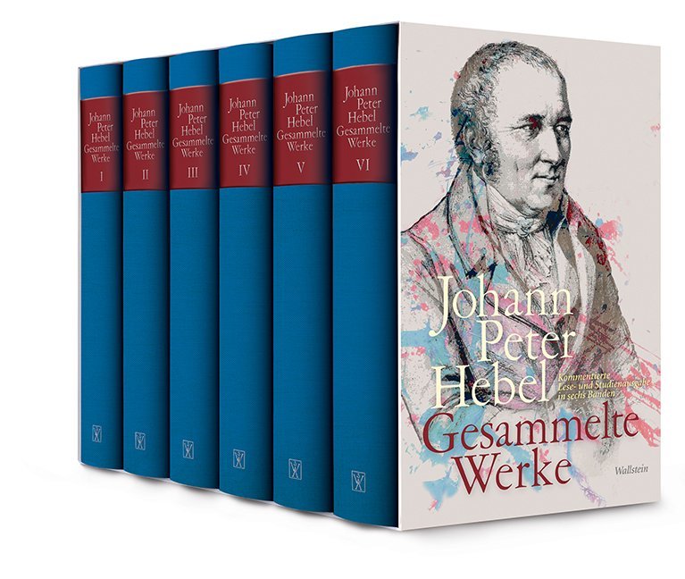 Johann Peter Hebel: Gesammelte Werke, 6 Teile