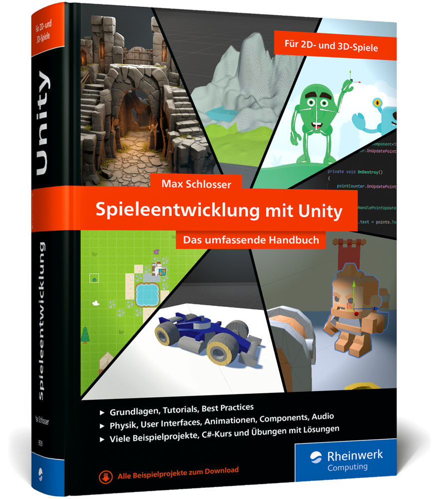 Max Schlosser: Spieleentwicklung mit Unity - gebunden