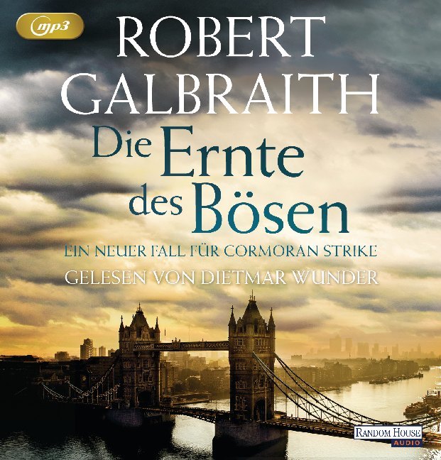 Robert Galbraith: Die Ernte des Bösen, 3 Audio-CD, 3 MP3 - CD