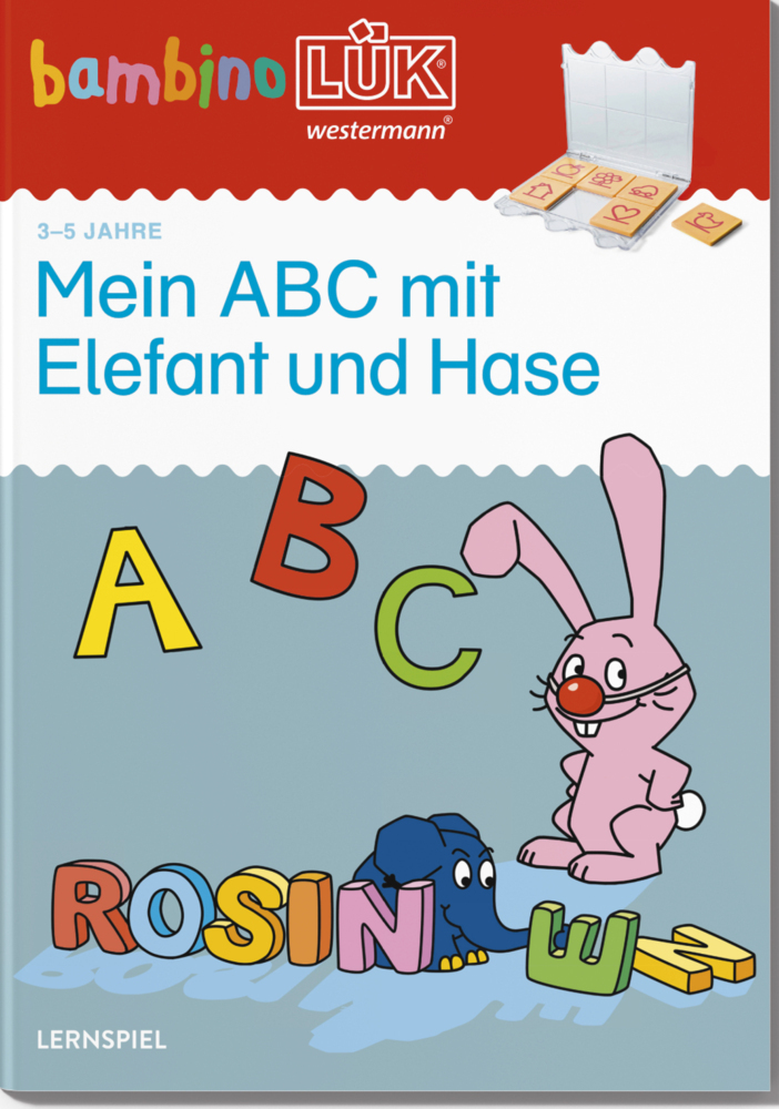 bambinoLÜK Mein ABC mit Elefant und Hase für die Vorschule