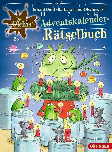 Barbara Iland-Olschewski: Die Olchis. Adventskalender-Rätselbuch - Taschenbuch