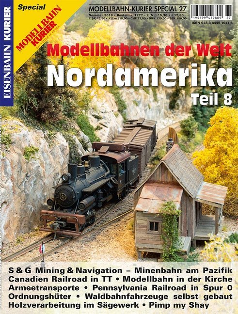 Modellbahnen der Welt - Nordamerika. Tl.8 - Taschenbuch