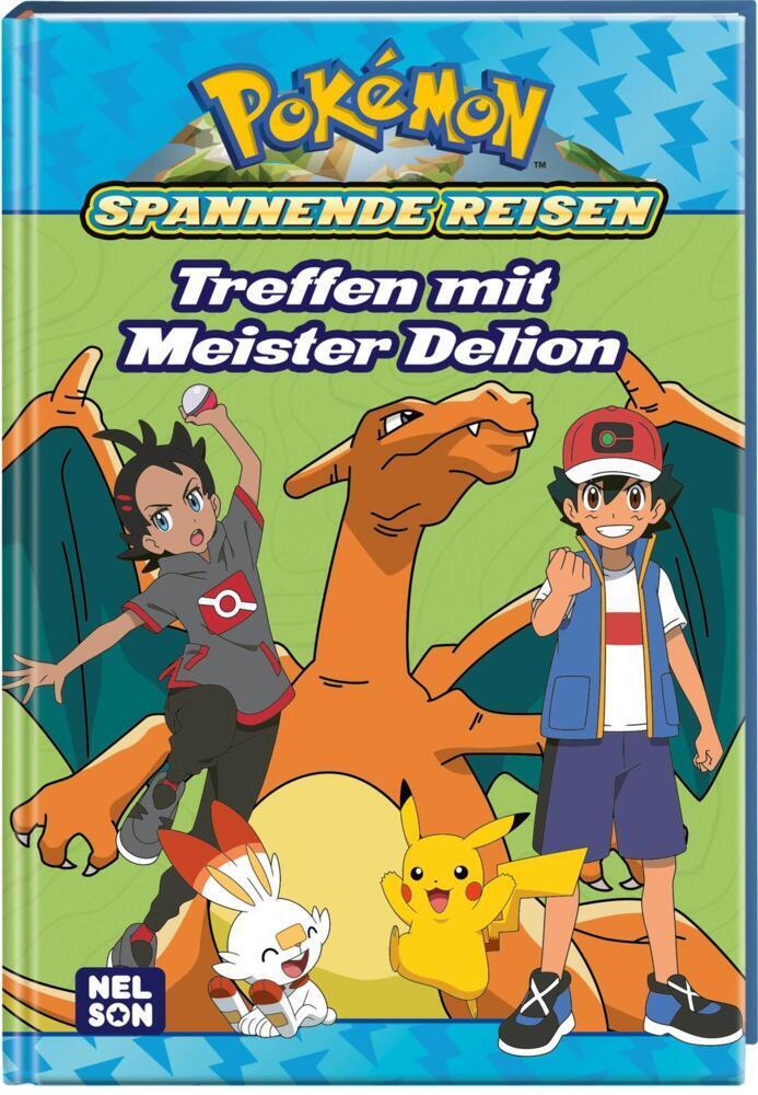 Pokémon Lesebuch: Spannende Reisen: Treffen mit Meister Delion - gebunden