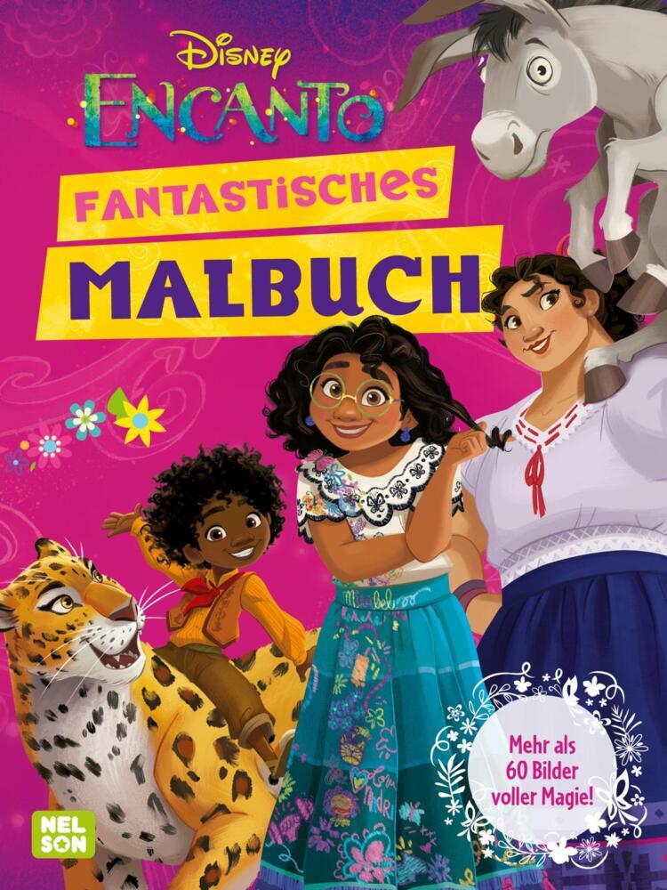 Disney Encanto: Fantastisches Malbuch - Taschenbuch