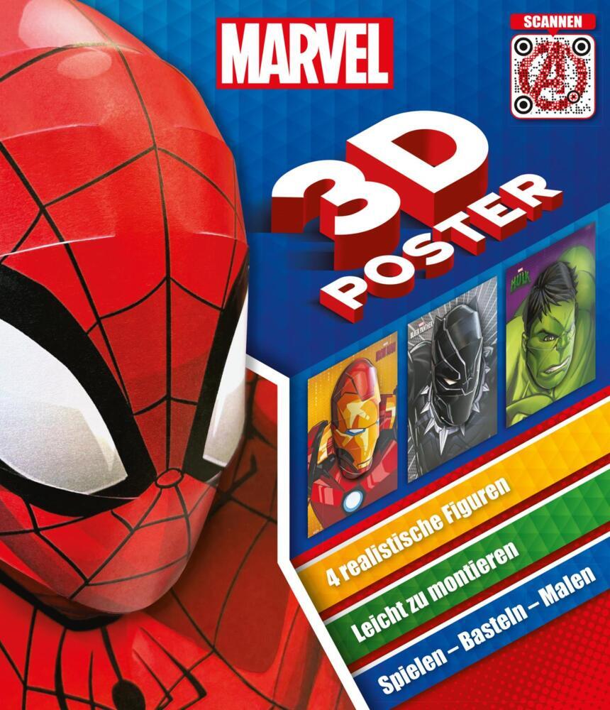 MARVEL: 3D-Poster - Taschenbuch