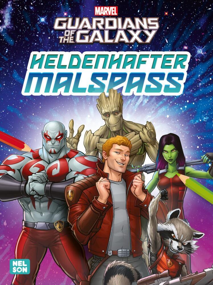 MARVEL: Guardians of the Galaxy: Heldenhafter Malspaß - Taschenbuch