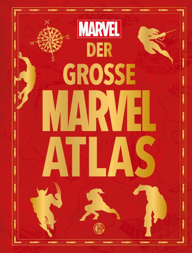 Ned Hartley: Der große Marvel-Atlas - gebunden