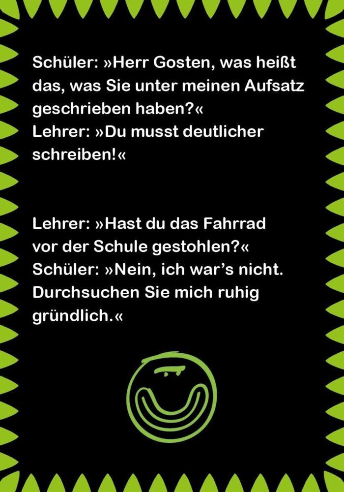 Ute Löwenberg: Superlustige Schülerwitze für Kids, 50 Karten
