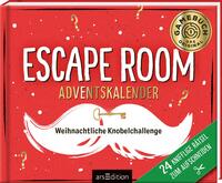 Escape Room Adventskalender. Weihnachtsliche Knobelchallenge mit 24 Rätseln.