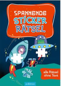 Spannende Sticker-Rätsel - Taschenbuch