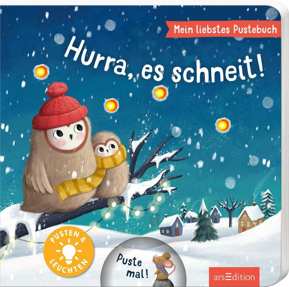 Maria Höck: Mein liebstes Pustebuch - Hurra, es schneit!