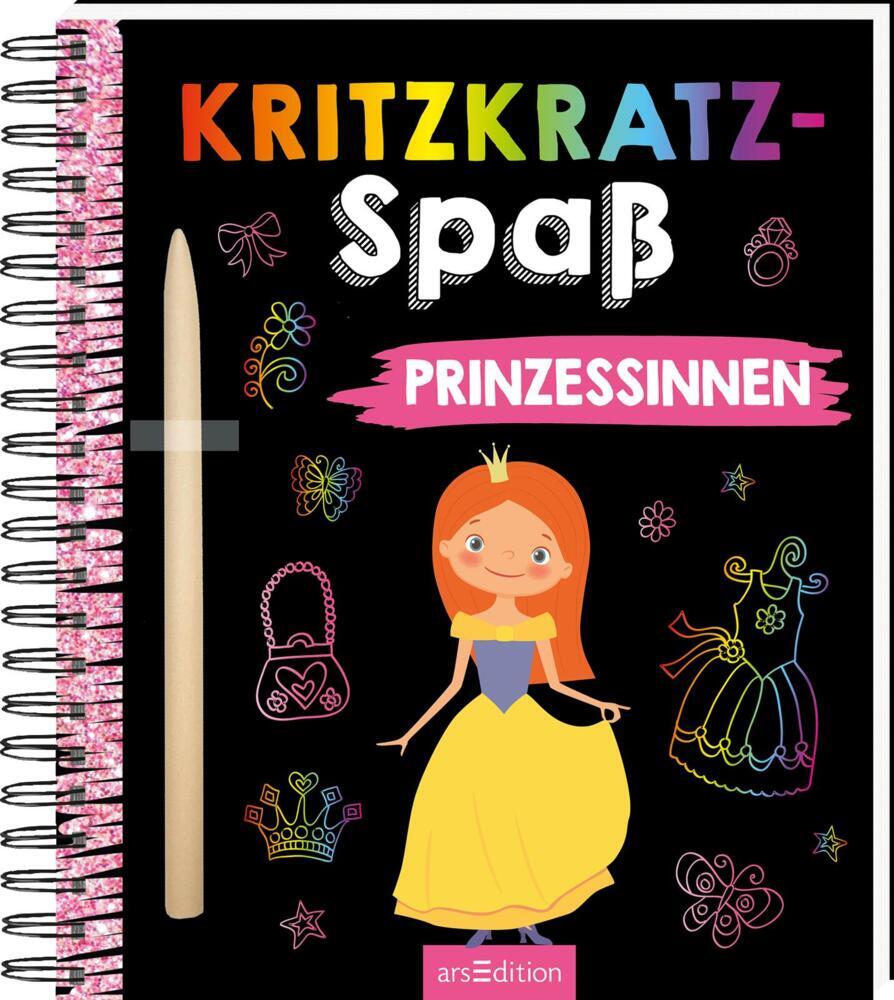 Kritzkratz-Spaß Prinzessinnen - Taschenbuch