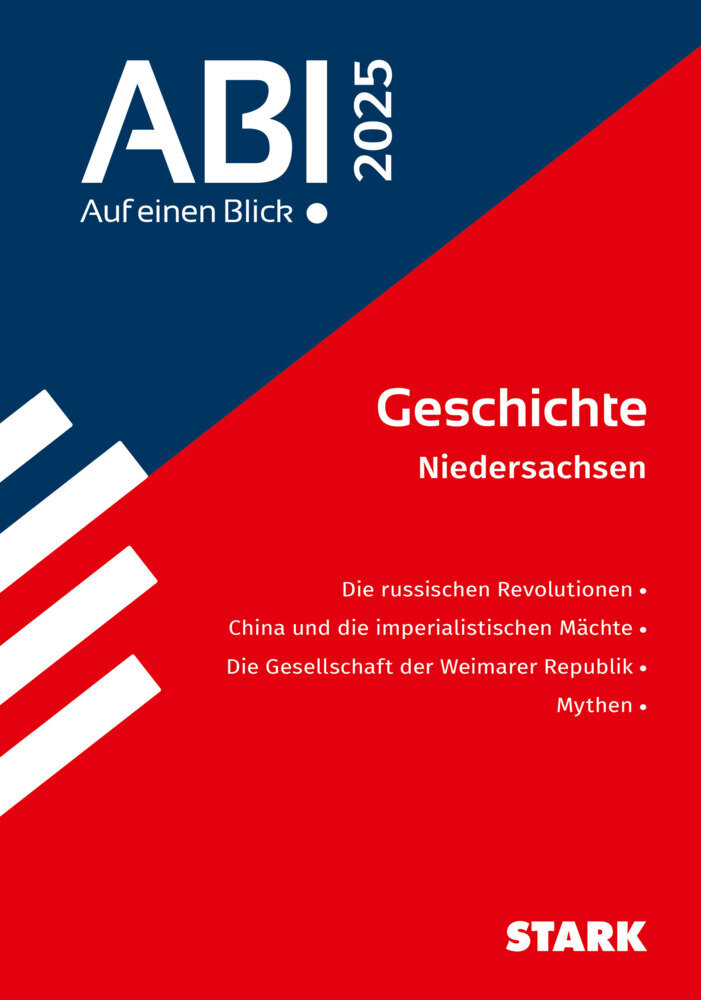 STARK Abi - auf einen Blick! Geschichte Niedersachsen 2025 - Taschenbuch