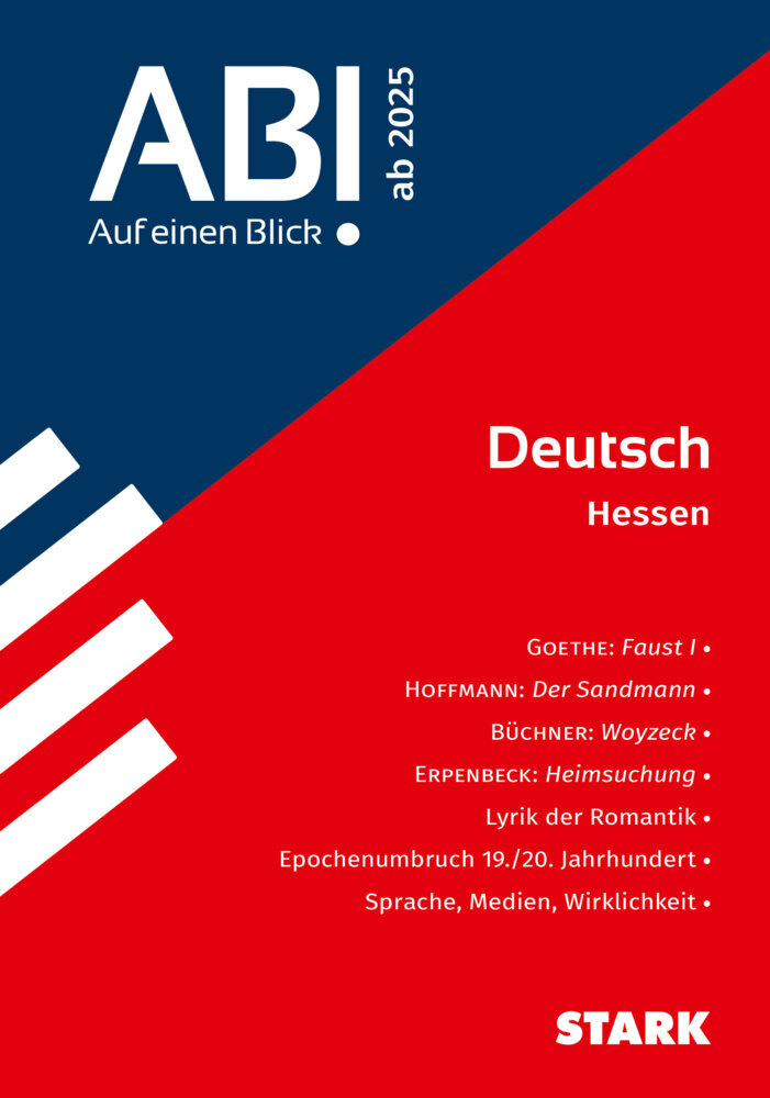 STARK Abi - auf einen Blick! Deutsch Hessen 2025 - Taschenbuch