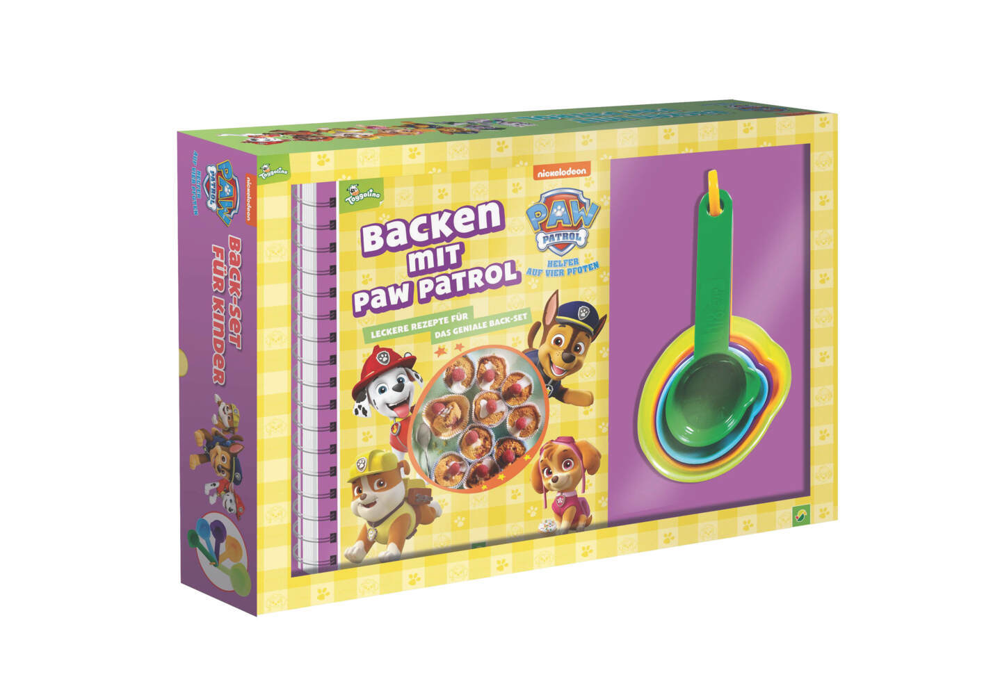 Schwager & Steinlein Verlag: Backen mit PAW Patrol, m. 5 Messbechern - gebunden