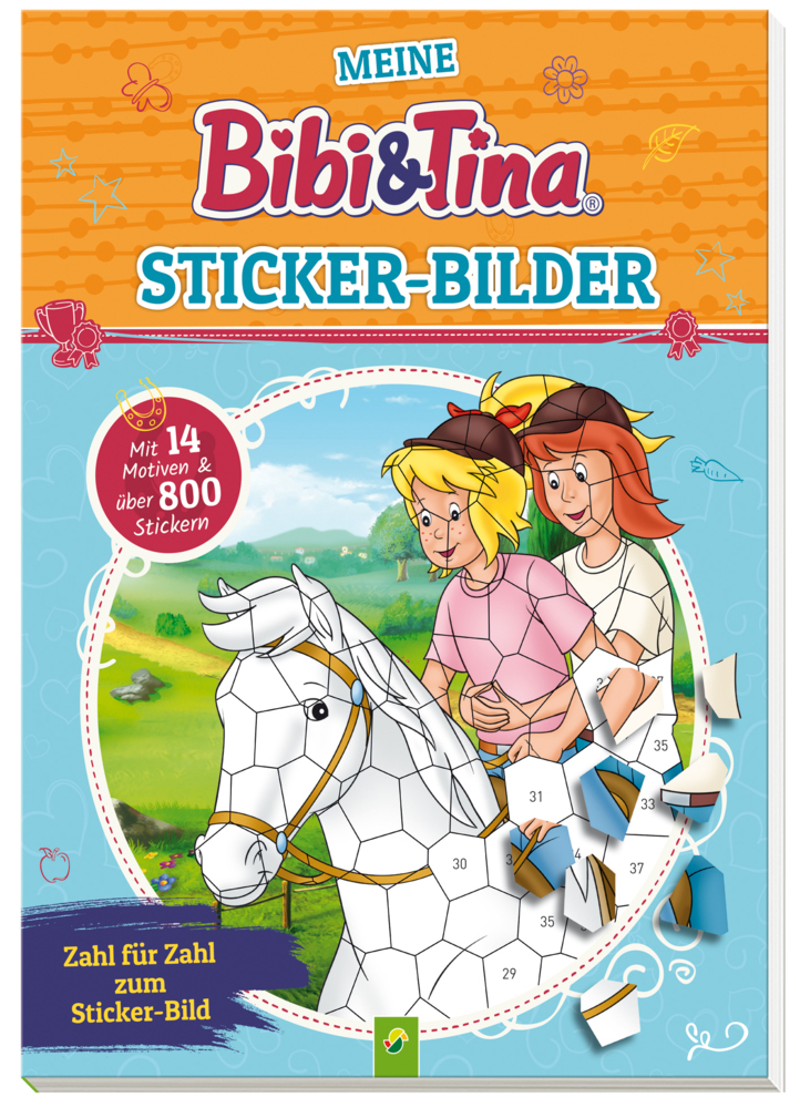 Schwager & Steinlein Verlag: Meine Bibi & Tina Sticker-Bilder - Taschenbuch