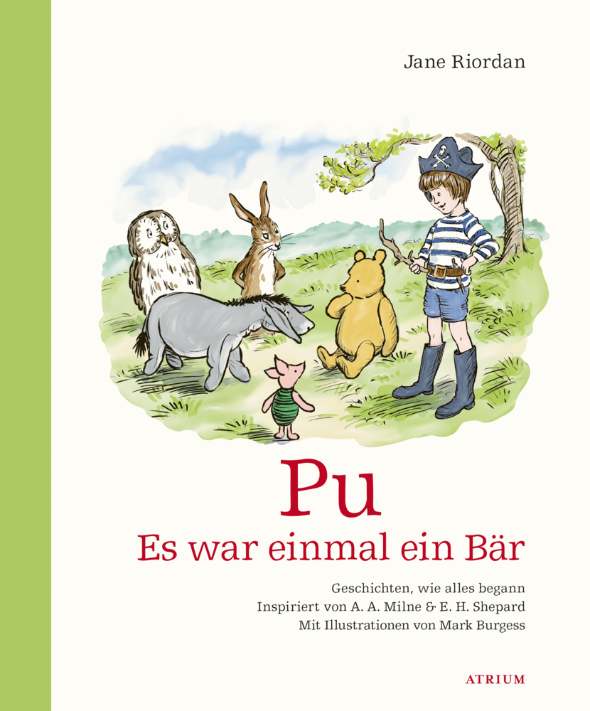 Jane Riordan: Pu - Es war einmal ein Bär - gebunden