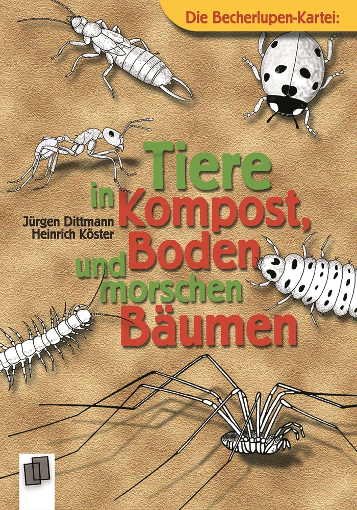 Jürgen Dittmann: Die Becherlupen-Kartei: Tiere in Kompost, Boden und morschen Bäumen