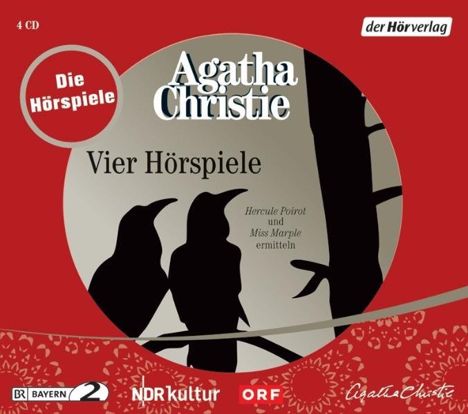 Agatha Christie: Vier Hörspiele, 4 Audio-CDs - CD