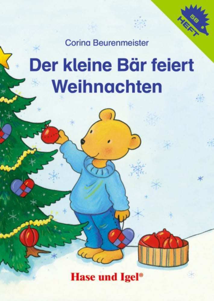 Corina Beurenmeister: Der kleine Bär feiert Weihnachten / Igelheft 58 - geheftet