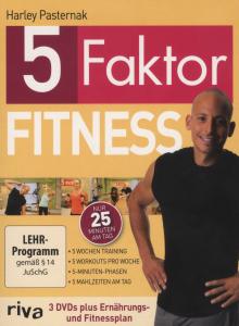 Harley Pasternak: Fitness mit Faktor 5, 3 DVDs - DVD