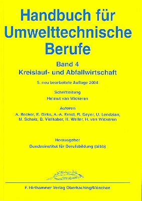 Jürgen Zentgraf: Kreislauf- und Abfallwirtschaft - gebunden