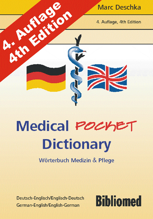 Marc Deschka: Medical Pocket Dictionary, Deutsch-Englisch, Englisch-Deutsch - Taschenbuch