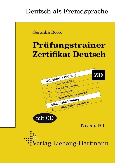 Goranka Rocco: Prüfungstrainer Zertifikat Deutsch, m. Audio-CD - Taschenbuch